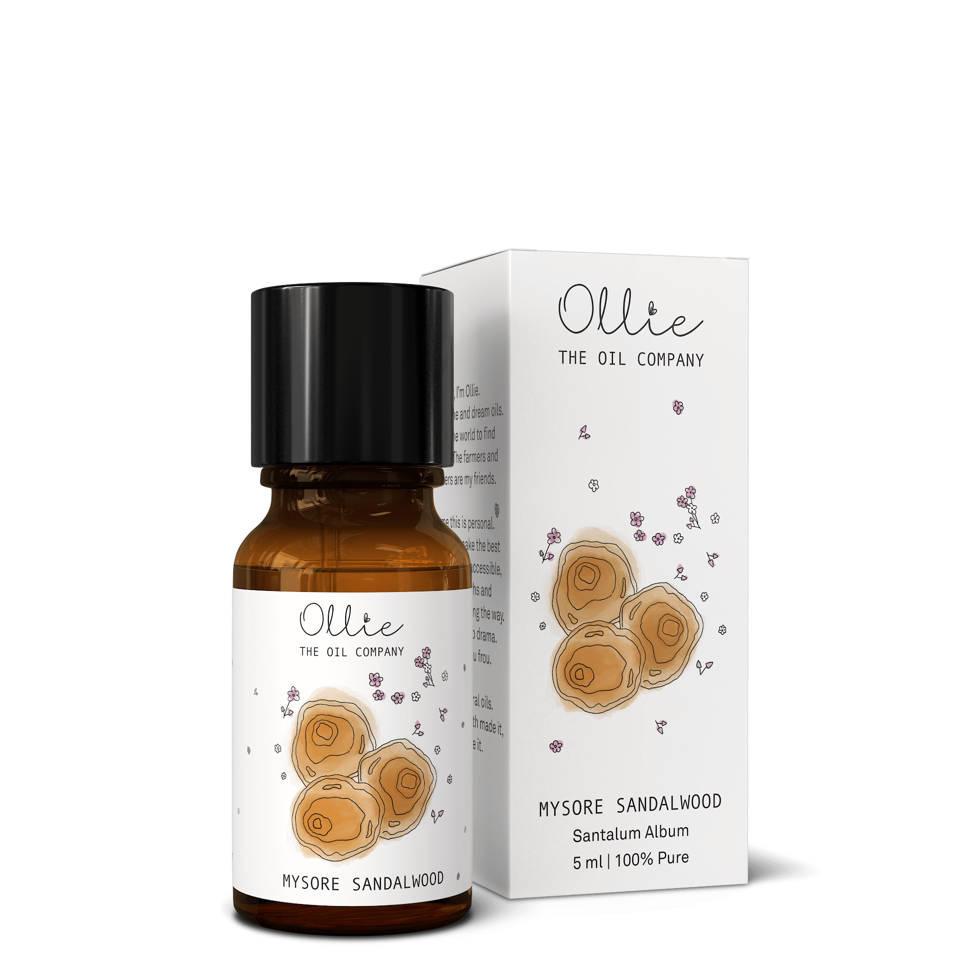 Ollie's Pure and Natural Sandalwood Essential Oil