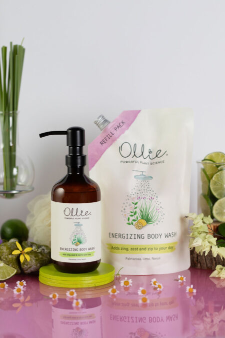 Energizing Body Wash (Palmarosa, Lime) - Image 4