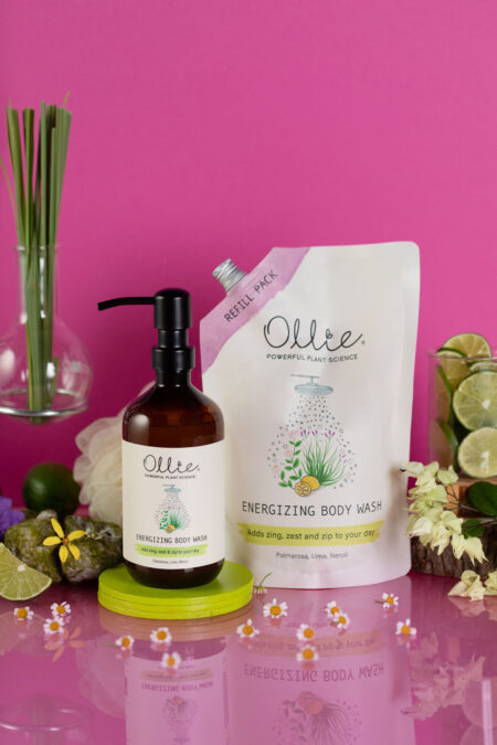 Energizing Body Wash (Palmarosa, Lime) - Image 2