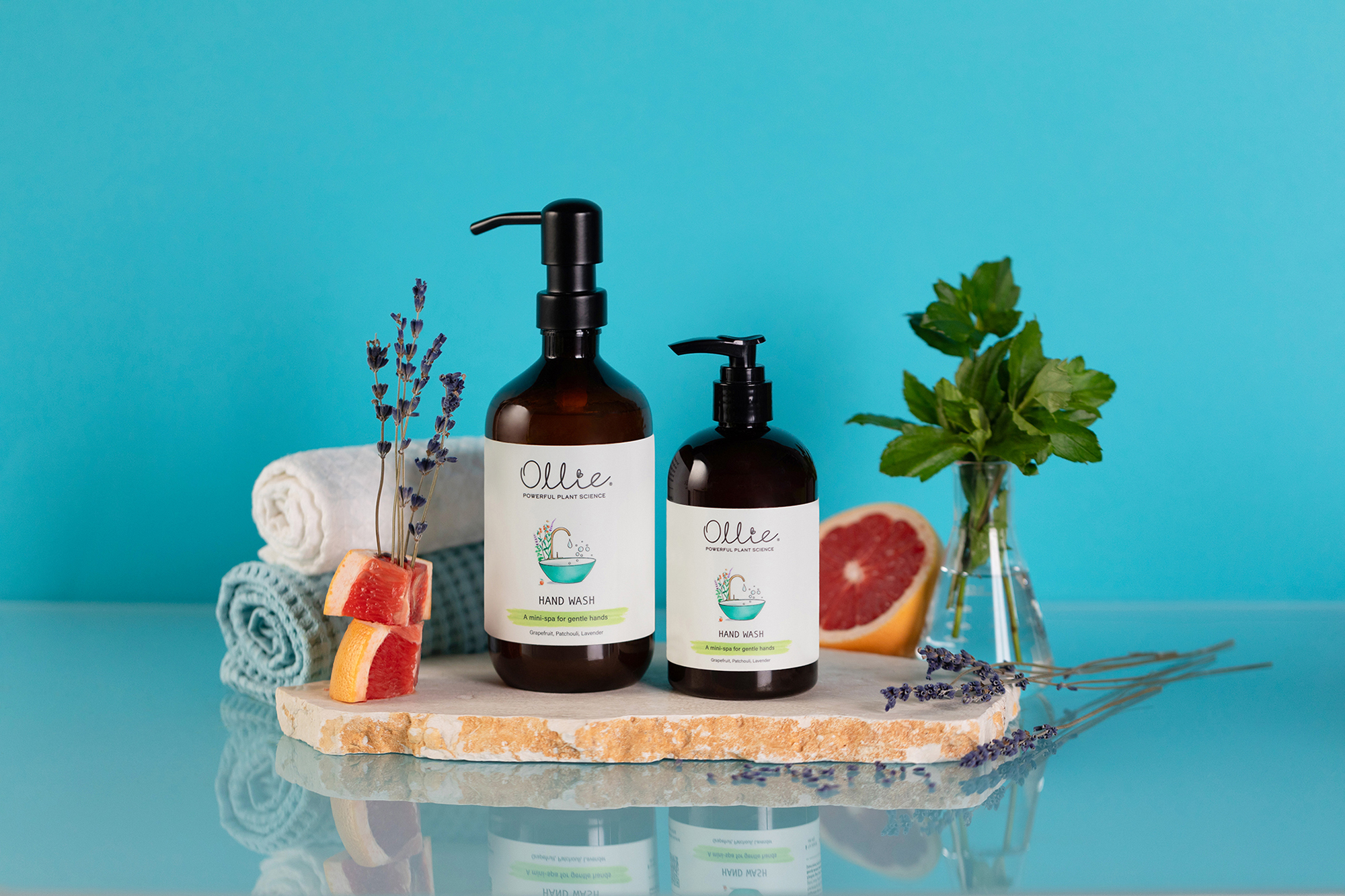 Ollie Hand wash bottles